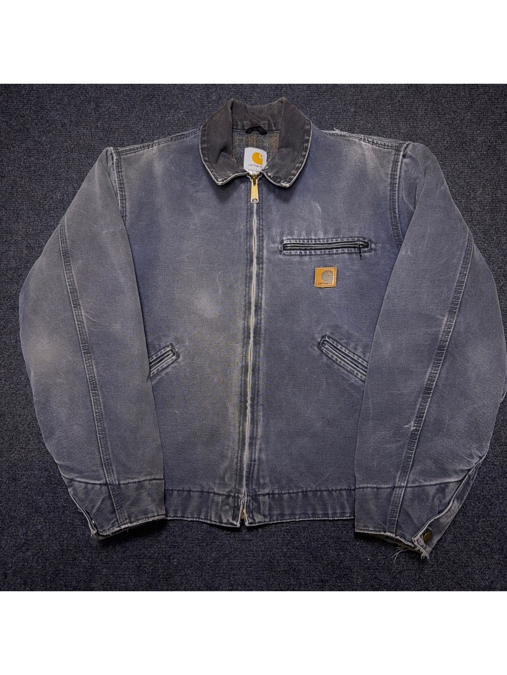 Carhartt J97 BLK Men's Utility Jacket Medium Faded Black